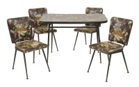 Lot 487 - A vinyl kitchen table