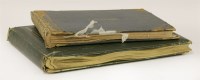 Lot 81 - JAPAN: Two albums: 1- c70 large photographs
