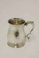 Lot 458 - A George I silver tankard