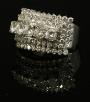 Lot 187 - A Continental white gold