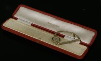 Lot 213 - A ladies 9ct gold Jaeger-LeCoultre mechanical strap watch