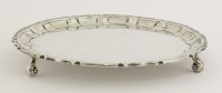 Lot 445 - An Edward VII silver salver