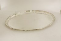 Lot 535 - A German silver tray