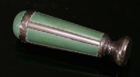 Lot 80 - A cased sterling silver desk seal