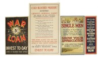 Lot 196 - Three First World War Recruiting Posters