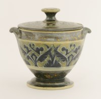 Lot 17 - An R W Martin stoneware sucrier and cover