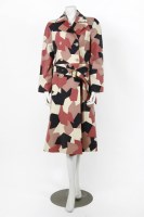 Lot 1277 - An Eley Kishimoto cream wool trench coat