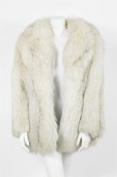 Lot 1380 - A Norwegian blue fox fur jacket