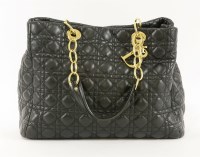 Lot 1011 - A Christian Dior 'soft' large tote shopping bag