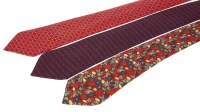 Lot 1496 - Three Hermès silk ties