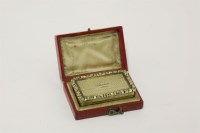 Lot 567 - A William IV silver-gilt vinaigrette