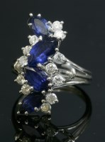Lot 188 - An 18ct white gold