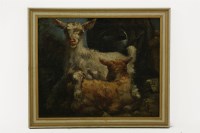 Lot 362 - Labo 
GOATS 
Oil on canvas