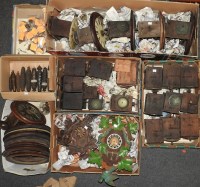Lot 277 - Black Forest wall clocks: dials