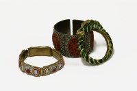 Lot 124 - A collection of silver costume jewellery