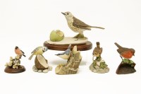 Lot 296 - Four Border Fine Arts bird figures