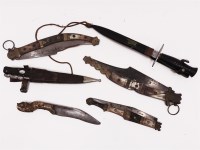 Lot 279 - A large Middle Eastern folding knife
