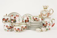 Lot 194 - A quantity of Lomonosov porcelain coffee service