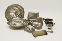 Lot 84 - A collection of silver items