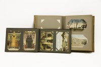 Lot 100 - Two postcard albums