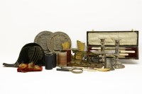 Lot 245 - A group of misc. items to include a bicorn hat