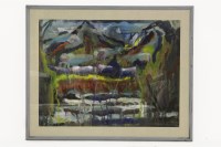Lot 344 - Christopher Galvin Harrison (20th century)
UNTITLED
Gouache
53 x 71cm