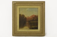 Lot 355 - 'THE RIVER NEAR DUNOON' 
Bears signature 'A de Breanski'