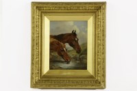 Lot 408 - Walter Herbert Wheeler
HORSES WATERING
signed l.r.