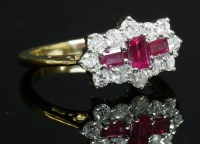 Lot 306 - An 18ct yellow and white gold