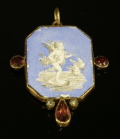 Lot 3 - A Georgian garnet