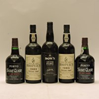 Lot 1156 - Assorted Port to include: Porto Saint Clair
