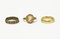Lot 53 - A 22ct gold wedding ring