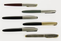 Lot 174 - Three Parker 51 fountain pens