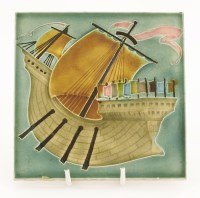 Lot 23 - A Pilkington's Lancastrian tile