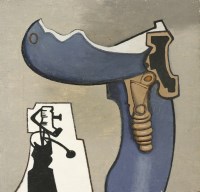 Lot 435 - David Carr (1915-1968)
MACHINE AGE
Oil on board
64 x 61cm