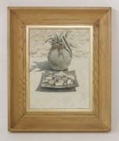 Lot 428 - Peter Evans (b.1943)
'JILLS POT AND SHIRLEYS ASHTRAY'
Signed l.r.