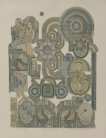 Lot 212 - Sir Eduardo Paolozzi RA (1924-2005)
'PERPETUUM MOBILE'
Screenprint