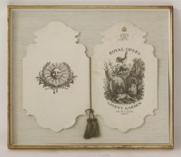 Lot 279 - Rex Whistler
AN ENGRAVED PROGRAMME FOR ROYAL OPERA 1939

*Artist's Resale Right may apply to this lot.