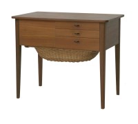 Lot 626 - A Danish teak worktable