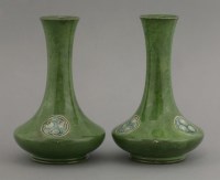 Lot 37 - A pair of Moorcroft vases