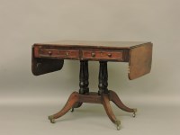 Lot 662 - A Regency rosewood sofa table