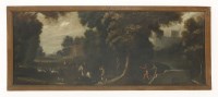 Lot 311 - Circle of James Ross (18th century)
A STAG HUNT
Oil on canvas
67 x 168cm