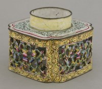 Lot 182 - Five famille rose Canton enamel Pieces
18th century