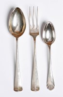 Lot 38 - A collection of Dutch metalwares flatware