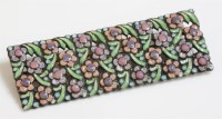 Lot 33 - An Arts and Crafts silver enamel plaque brooch