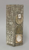 Lot 140 - A Troika pottery rectangular vase