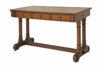 Lot 468 - A Gothic oak hall table