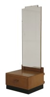 Lot 525 - An Art Deco cheval mirror