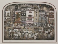 Lot 229 - Graham Clarke (b.1941)
'RUE DE WAKENING'
Aquatint