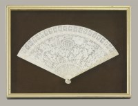 Lot 281 - A Canton ivory Fan